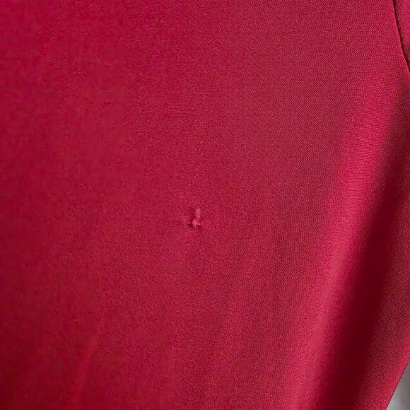 PrettyLittleThing shape Red Slinky Ruched Mini Dress in Red Women's Size US 6 - Picture 8 of 9